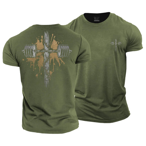 Men's Gym and Faith Cotton T-Shirt